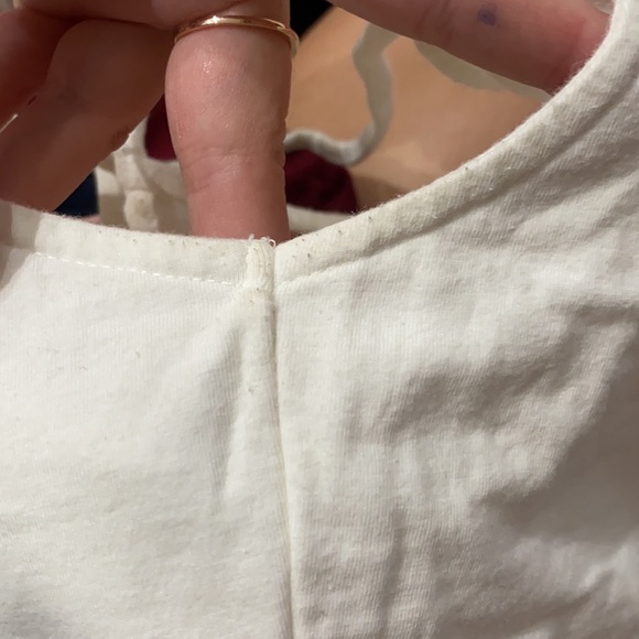 White strappy crop top - Picture 4 of 4